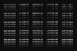 Technovier - Techno Sans Family font