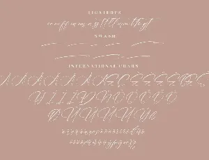 Gashina Modern Signature Font