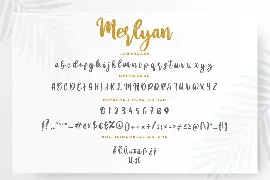 Merlyan Brush Business Font