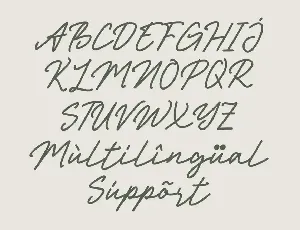 Rindu Jati font