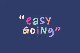 Easy Going font