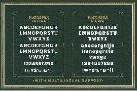 Matchbox Font Collections