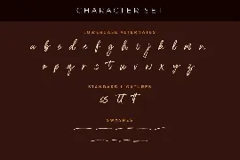 The Rolleta - Handbrush Signature font