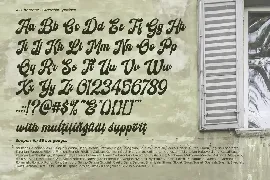 Gradable font