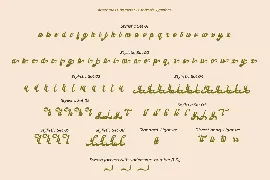 Gradable font