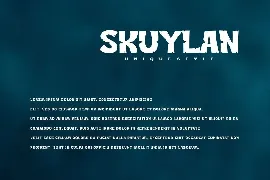 Skuylan - Decorative Font