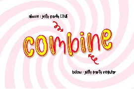 Jelly Party font