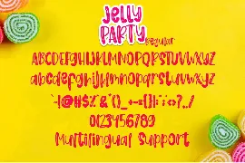 Jelly Party font