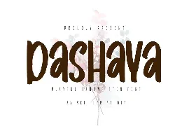 Dashaya - Playful Handwritten Font