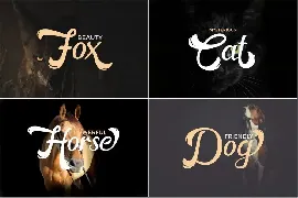 Horstail - Script Font