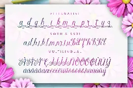 Angella - Sript Font