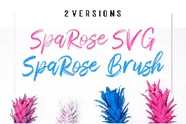 Sparose SVG Font