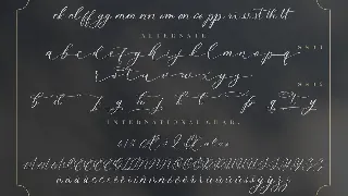 Wyattruly Luxury Script font