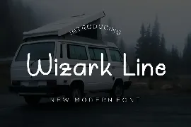 WizarkLine font