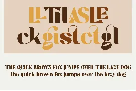 Logista - Beauty Display Font