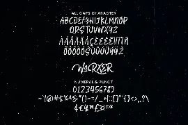 Warxer Graffiti Font