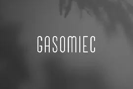 Gasomiec font