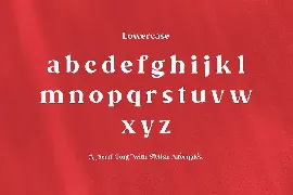 Malevolent - Playful Serif YR font