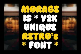 Morage - Y2K Retro Font