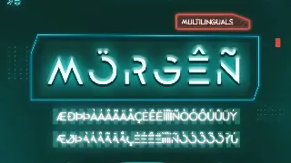 Codega - Sans Serif Disconnected Font