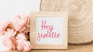 Hey Sweetie Handwritten Font