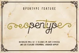 Antiqueline - Unique Monoline Font