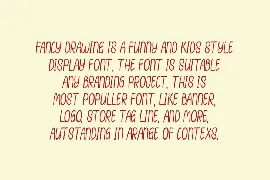 Fancy Drawing font