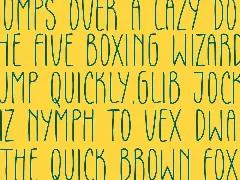 Gloomie Sunday Handwriting Font