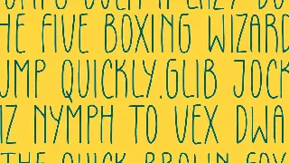 Gloomie Sunday Handwriting Font