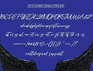 Juxtapose Script Font