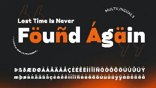 Rasgen - Modern Bold Font