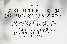 Cainamons - Vintage Font DR