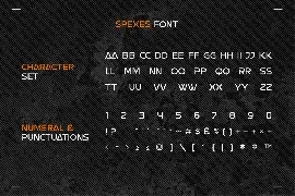 Spexes Modern Display Font