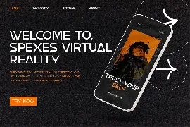 Spexes Modern Display Font