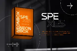 Spexes Modern Display Font