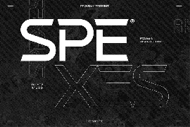 Spexes Modern Display Font