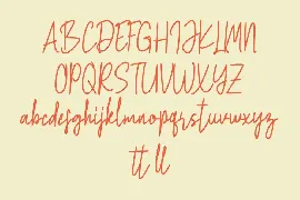 Bolah Signature font