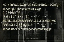 Devans - Handraw Blackletter Font