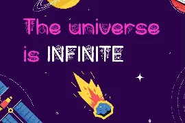 Cosmic Dream - Fun Space  Kids Futuristic Font