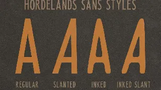 Horderlands font