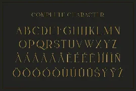 Bolin Gerii Luxury Serif Font