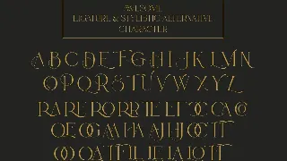 Bolin Gerii Luxury Serif Font