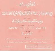 Rose Gold Font