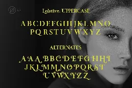 Loistave font