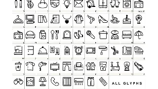 Household Dingbat font