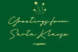 Carols Night Christmas Theme Font