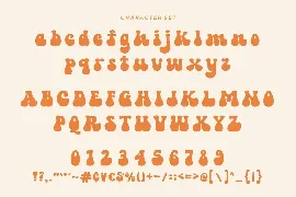 Retro Groovy font