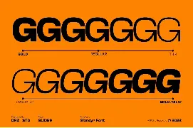 Glancyr - Modern Geometric Font