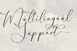 Gutierha Pattery Luxury Script Font