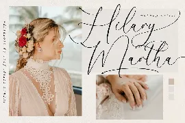 Gutierha Pattery Luxury Script Font